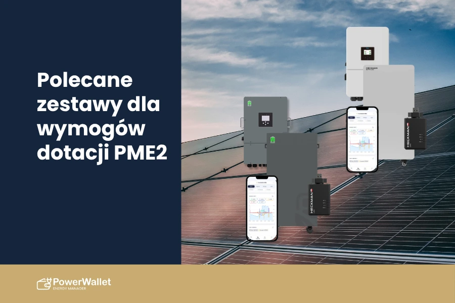 Rekomendowane zestawy dla wymogów dotacji PME2